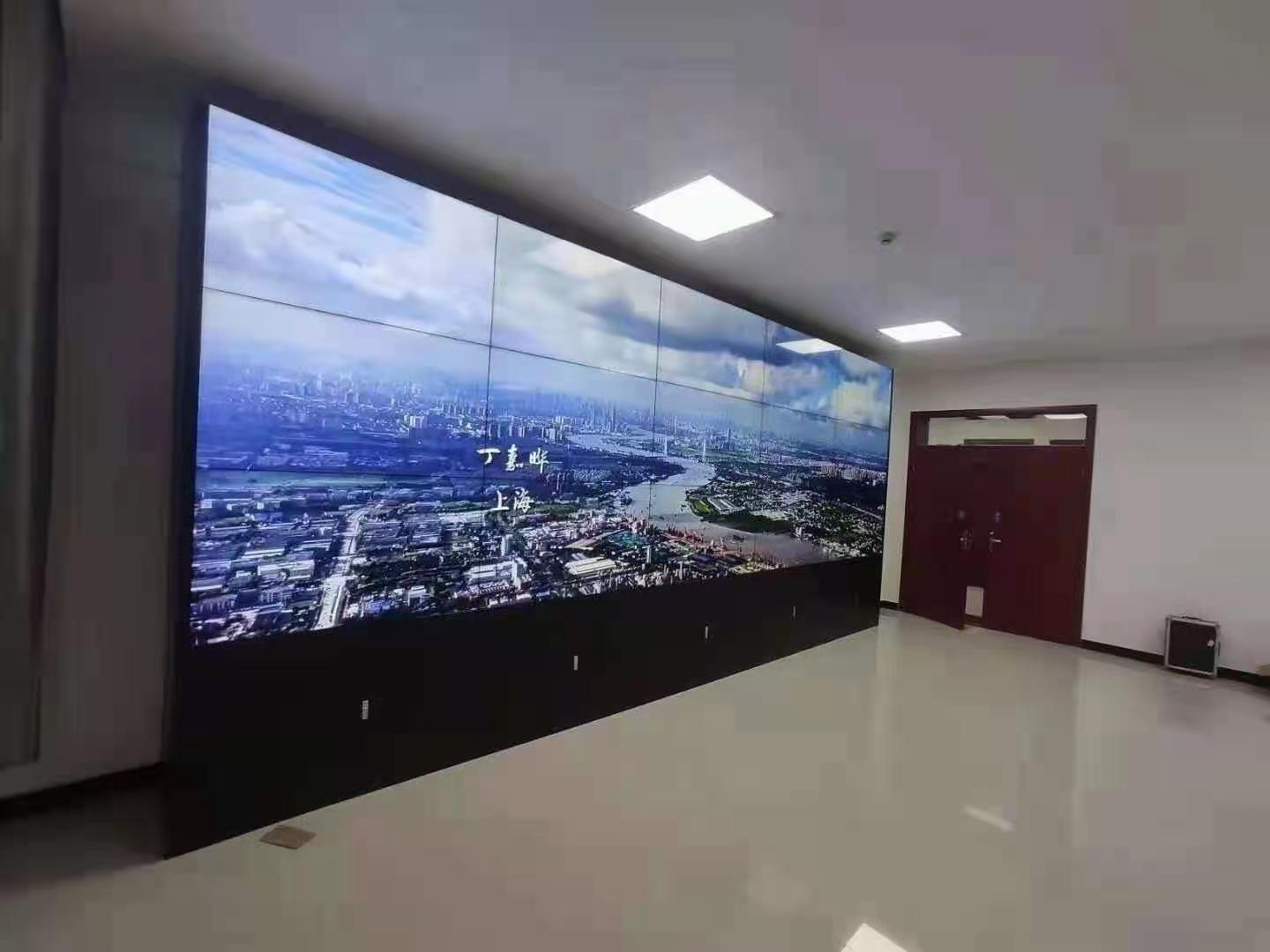 阳谷拼接屏-55寸京东方液晶拼接屏3X4案例展示